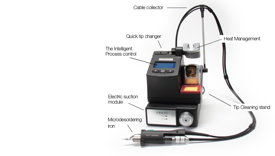 CS-9B - Microdesoldering station with electric pump