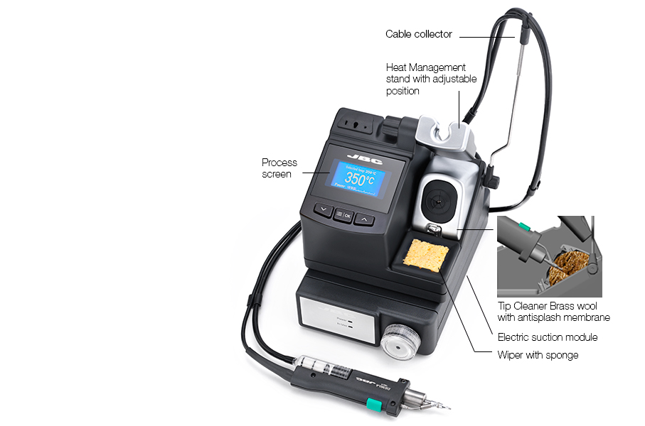 CS-2E - Desoldering station with Electric Pump