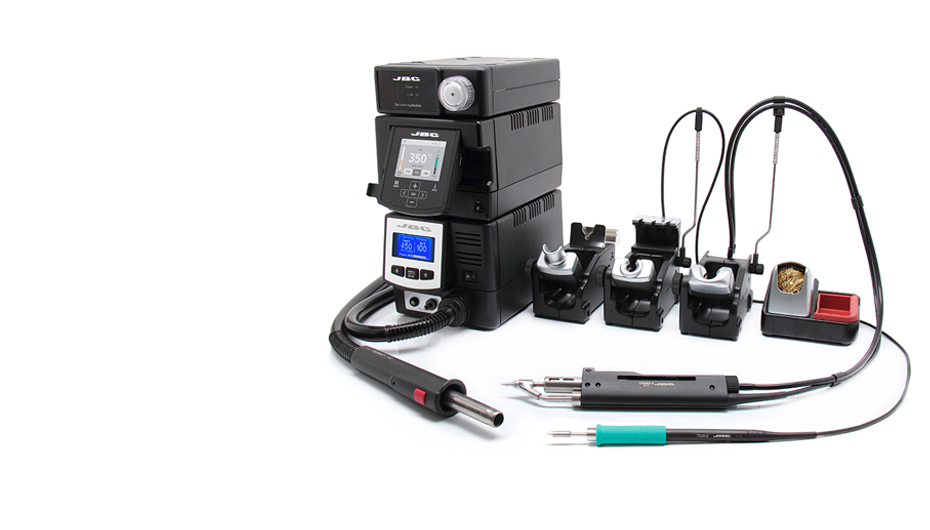 RMVE-1A - Complete Rework station with Pneumatic Pump