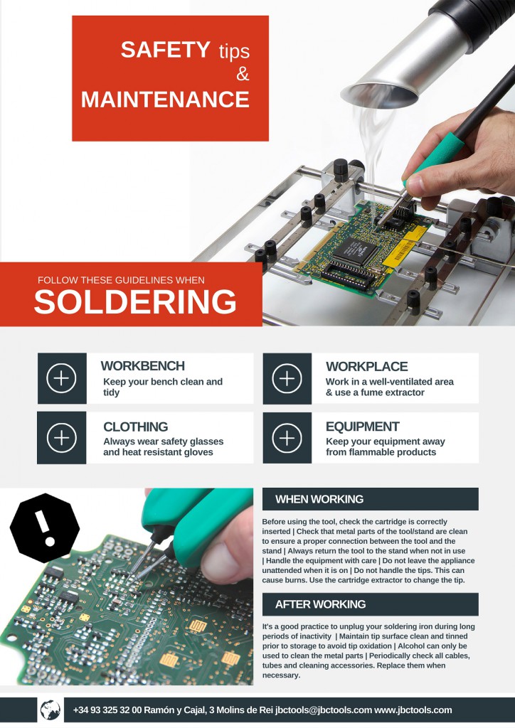 safety soldering tips