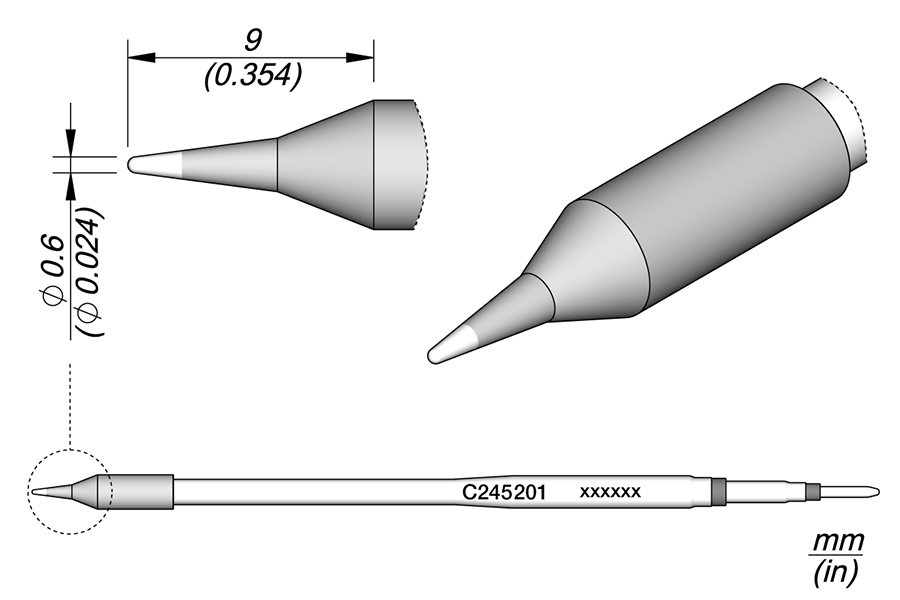 C2451 Cartridge Conical O 0 6 L