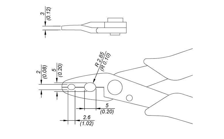PLR196 Cartridge Extractor Plier