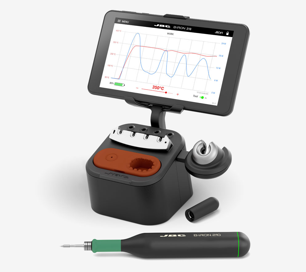 JBC Soldering and Rework Stations for hand soldering.