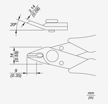 Compound Memory Wire Cutter-PLR-796.80