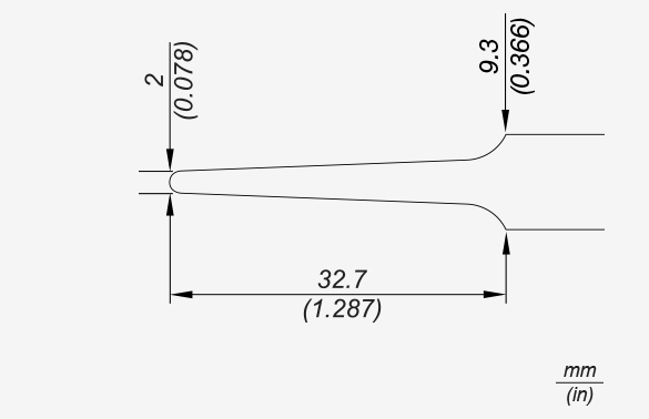 JBC Round-tipped tweezers