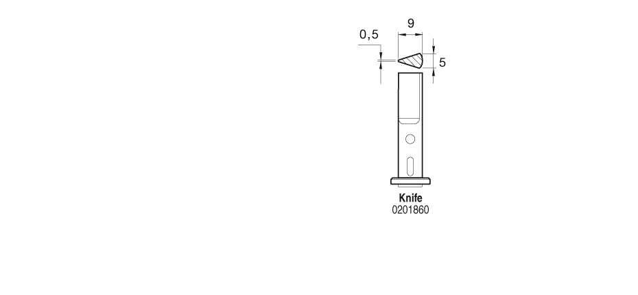 0201860 - KNIFE Tip