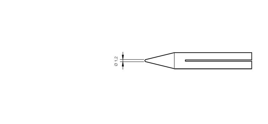 0300707 - PH-12D Long life soldering Tip 0300707 - PH-12D Long life soldering Tip
