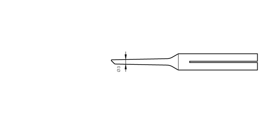 0300806 - TL-3D Long life soldering Tip 0300806 - TL-3D Long life soldering Tip