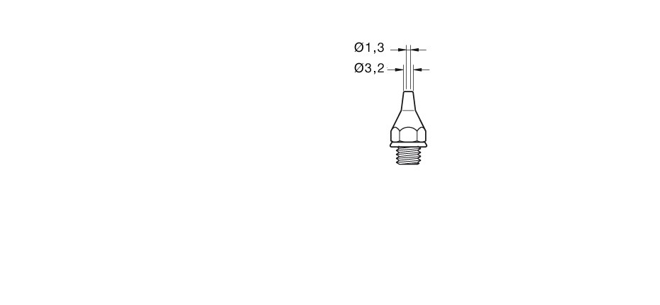 0320600 - 23 DE - Long life Tip 0320600 - 23 DE - Long life Tip