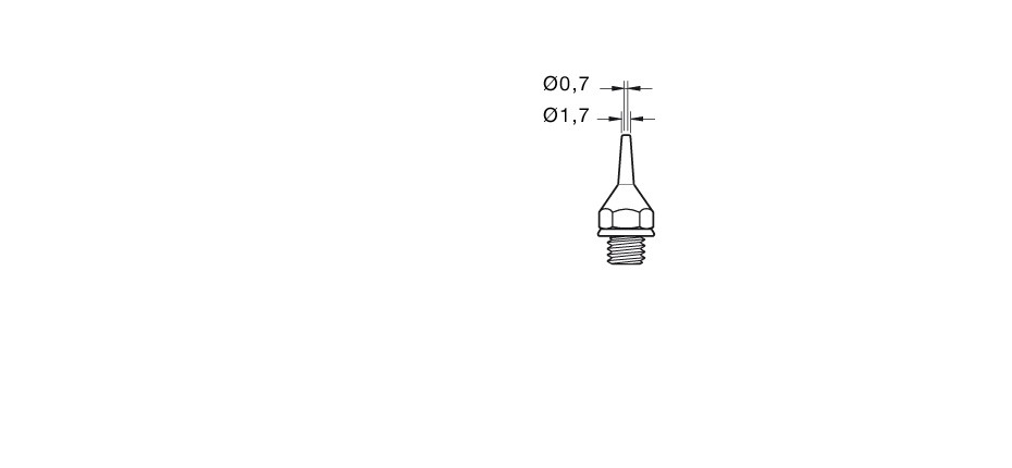0320705 - 07 HT - High thermal Performance Tip 0320705 - 07 HT - High thermal Performance Tip