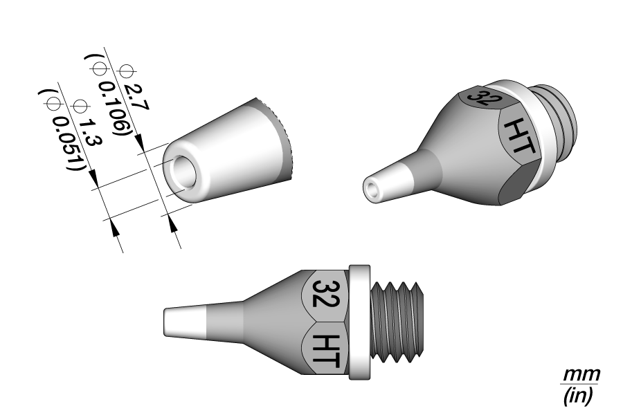 0321400 - 32 HT - High thermal Performance Tip