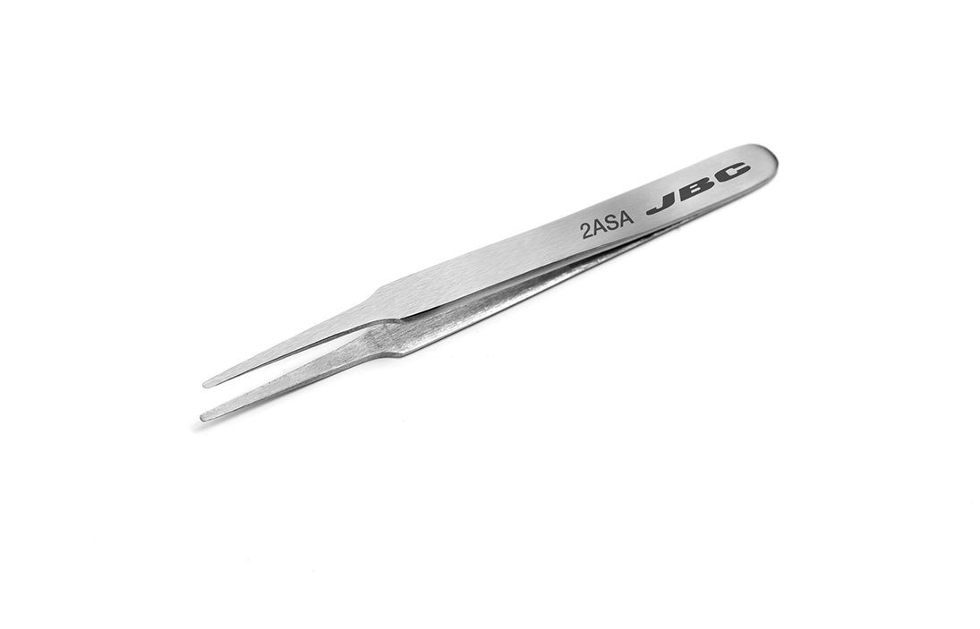 8002115 - 2ASA Round-tipped Tweezers