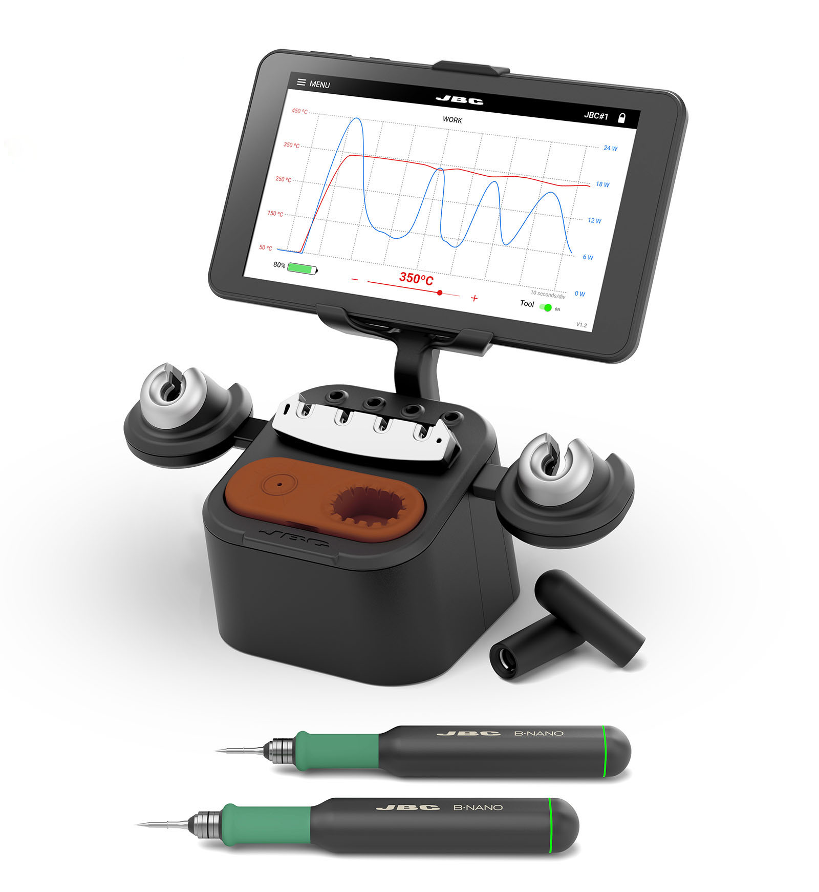 BIRONDUALNANO - Dual Battery-Powered Nano Soldering Station