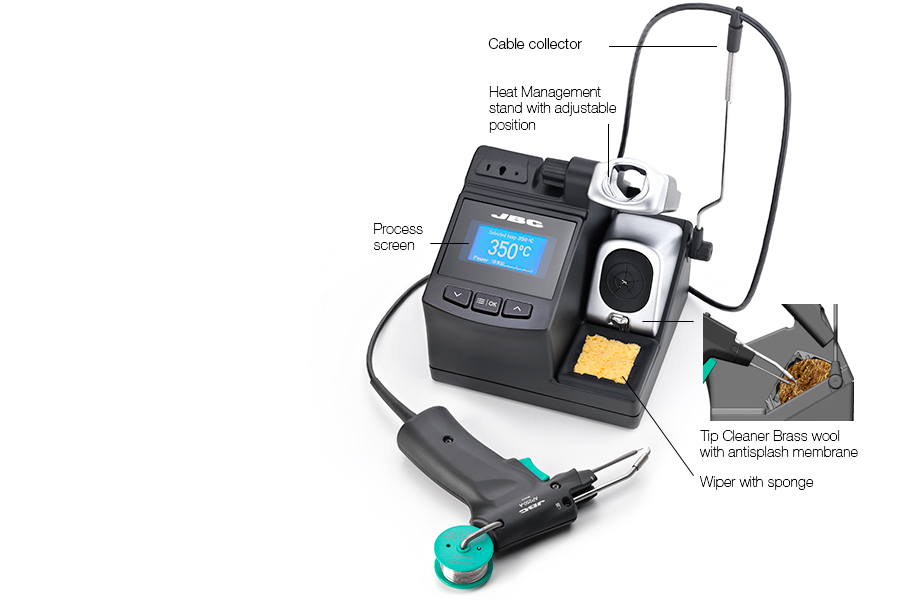 CA-9E - Solder Feed station