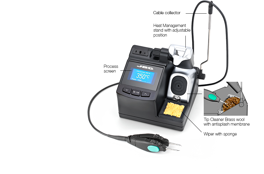 CP-1E - Micro Tweezers Station