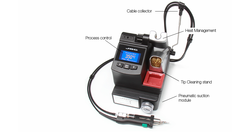 CV-1D - Desoldering station with Pneumatic Pump