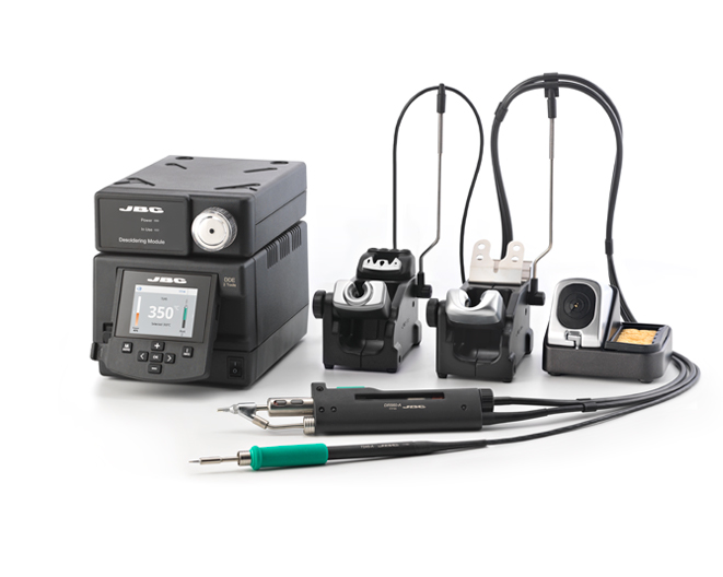DDSE-2B - 2 Tools Rework Station with Electric Pump
