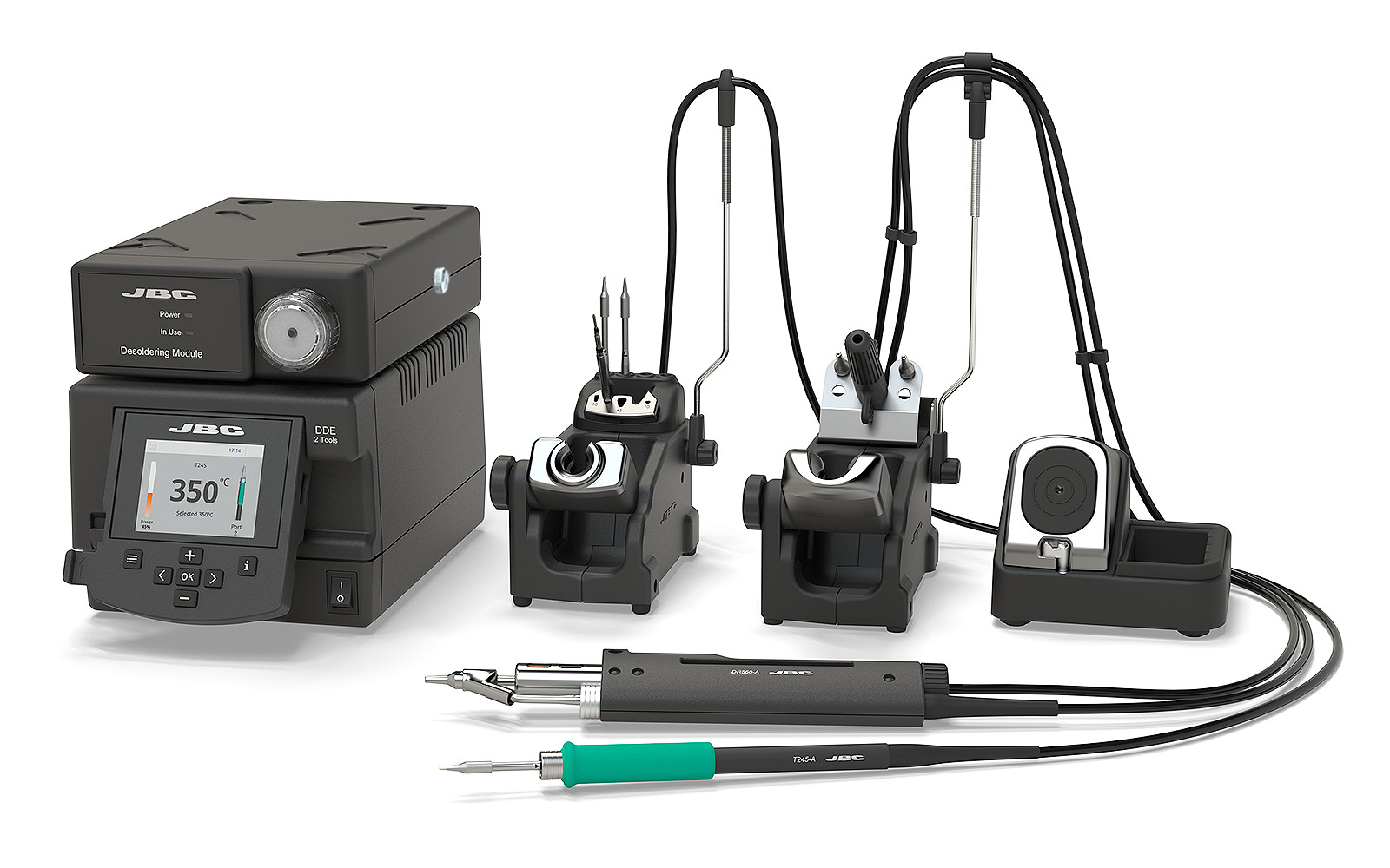 DDVE-Q - 2 Tools DDE Station with Pneumatic Pump