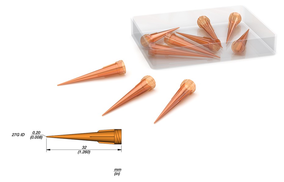 ND27P - 27G Tapered Dispenser Tip ND27P - 27G Tapered Dispenser Tip