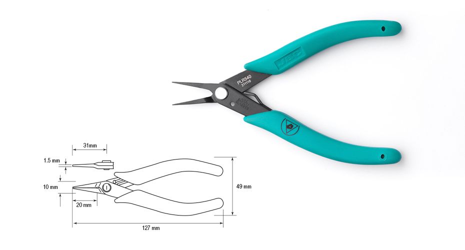 PLR540 - Fine Flat Tip Plier