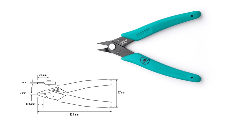 PLR740 - Fine nosed pliers PLR740 - Fine nosed pliers