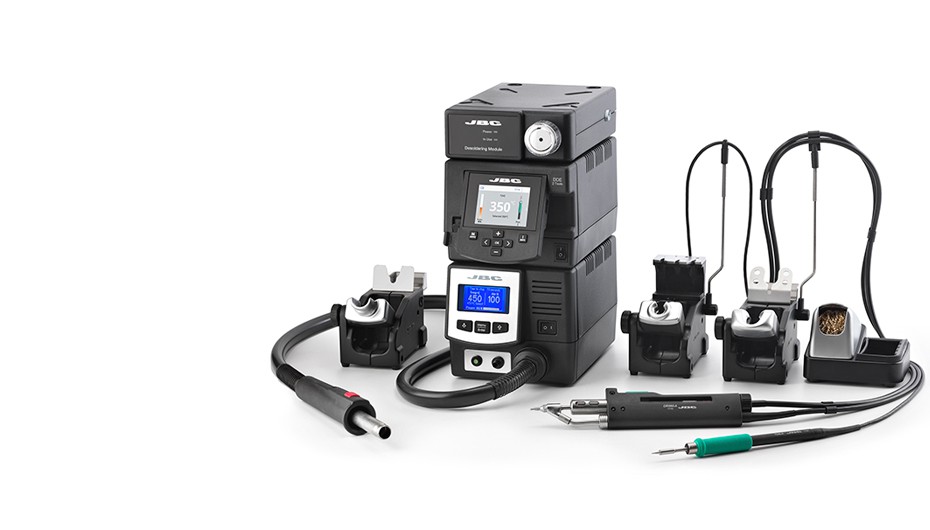 RMVE-1C - Complete Rework station with Pneumatic Pump RMVE-1C - Complete Rework station with Pneumatic Pump