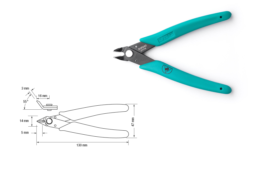 SHR240 - 55° angle shears SHR240 - 55° angle shears