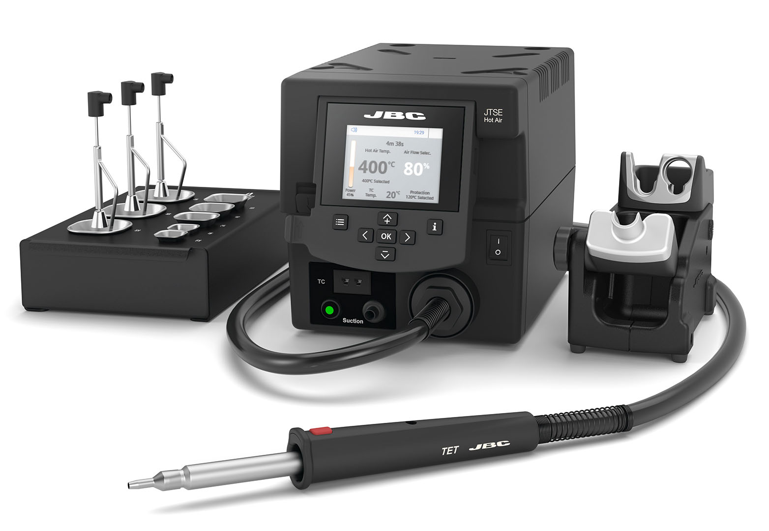 JBC Soldering Stations, Irons and Rework equipment for electronics