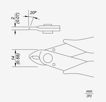 JBC Cutters for electronics